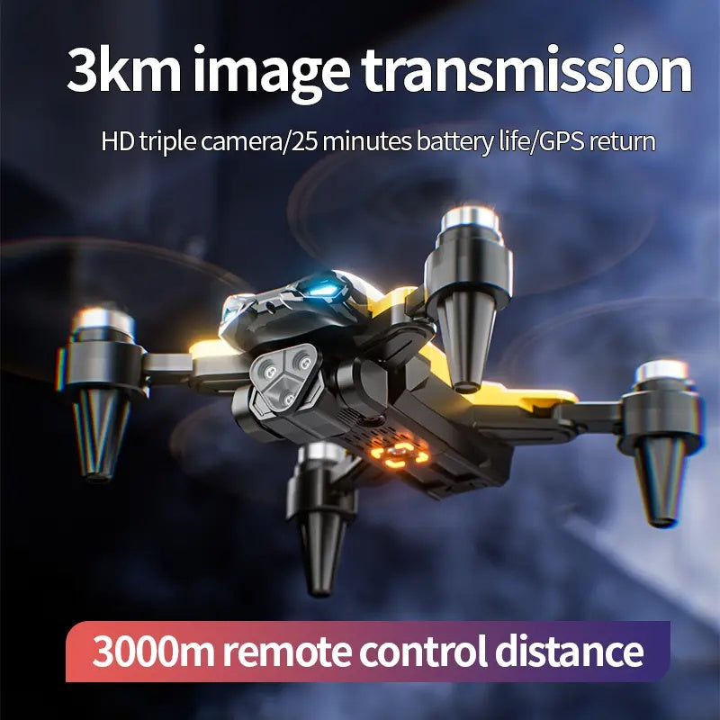 M5 Drone, High-definition Professional Aerial Photography, 8K Clear Picture Quality, Rotation Aerial Photography, Foldable 4-axis Aircraft, Strong Stability CJ