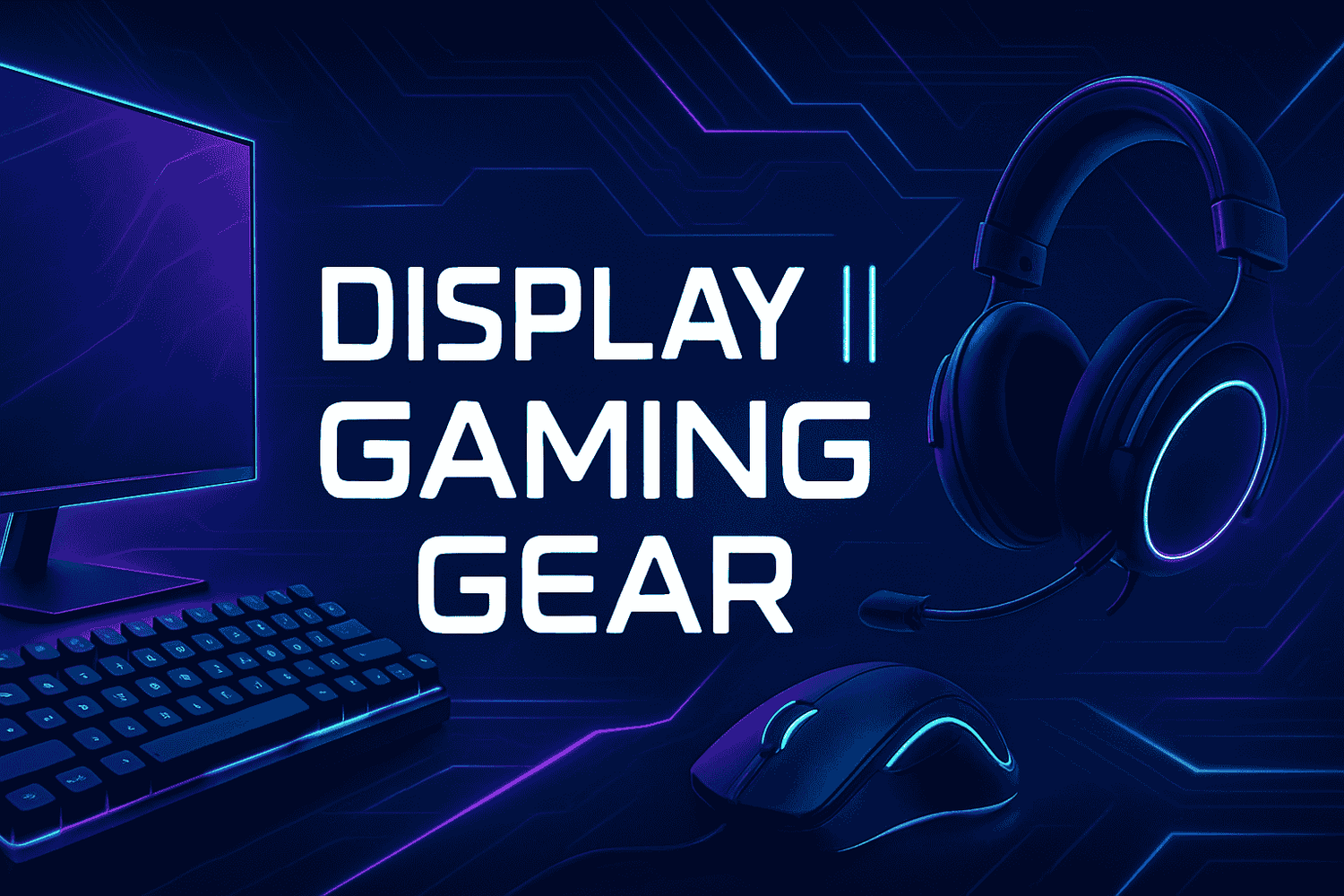 Display & Gaming Gear – Monitors, Keyboards & Pro Accessories