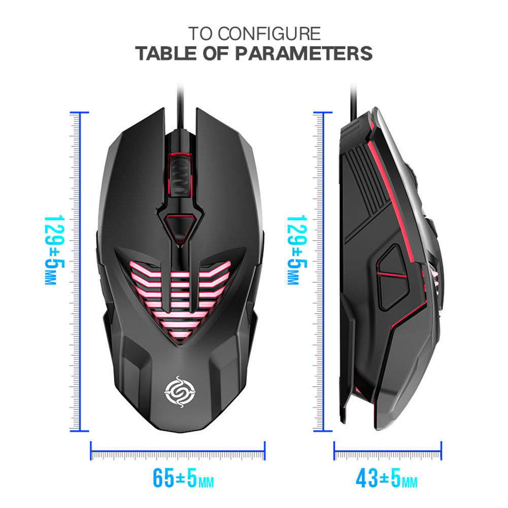 Office Gaming Computer Usb Wired Mouse CJ