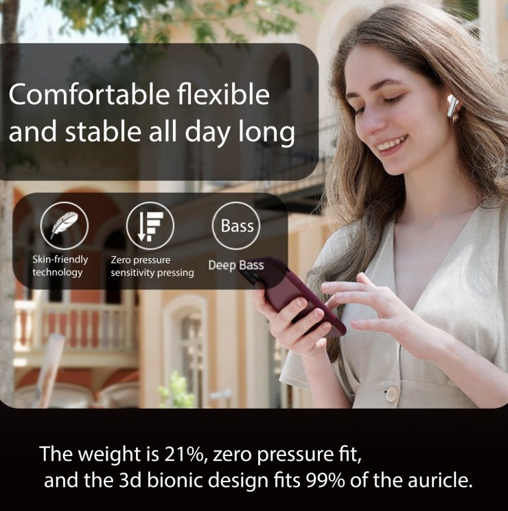 AI Simultaneous Interpretation Bluetooth Headphones For Couples CJ