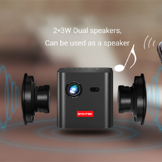 4K Rechargeable Miniature Mini Portable DLP Projector CJ