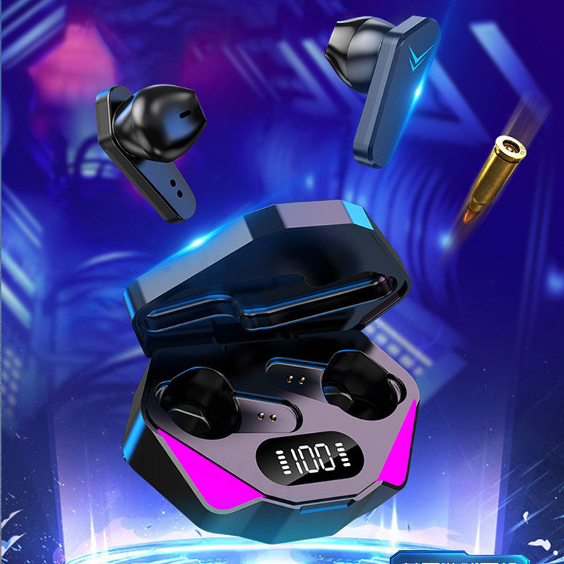 Wireless Gaming Headphones - Low Latency Bluetooth Earphones with Noise Cancellation & HiFi Sound