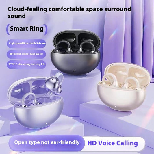 AI Smart Translation M91 Clip-on Wireless Bluetooth Headset CJ