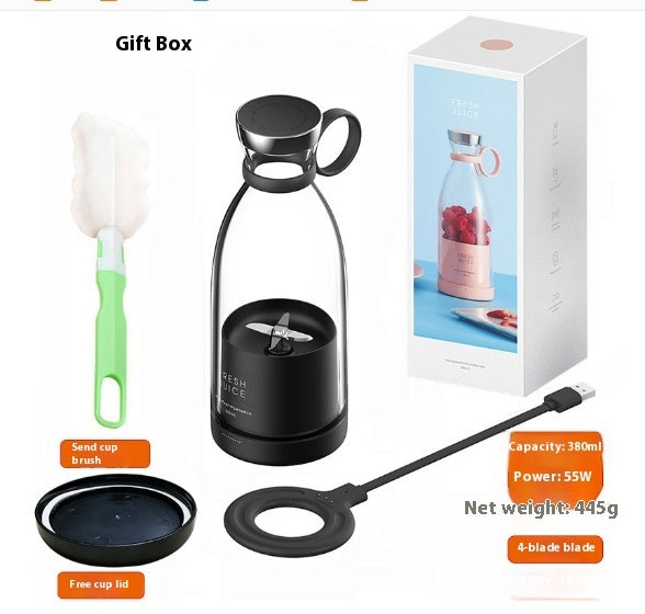 350ML Electric Juicer Blender Mixer USB Rechargeable Machine Household Portable Blender Maker Cup Kitchen Tool Kit CJ