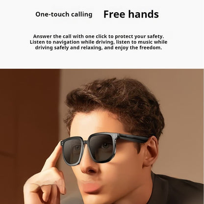 AI Smart Glasses Call Wireless Bluetooth Audio Sunglasses CJ