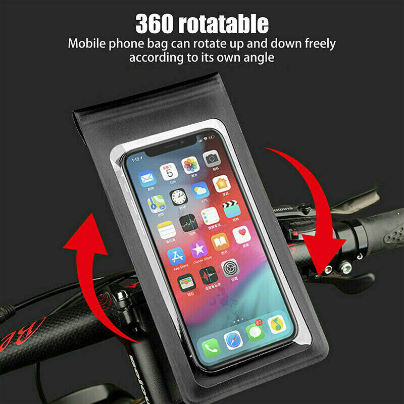 Bicycle Motor Bike 360 Waterproof Phone Case Mount Holder – Universal Fit CJ