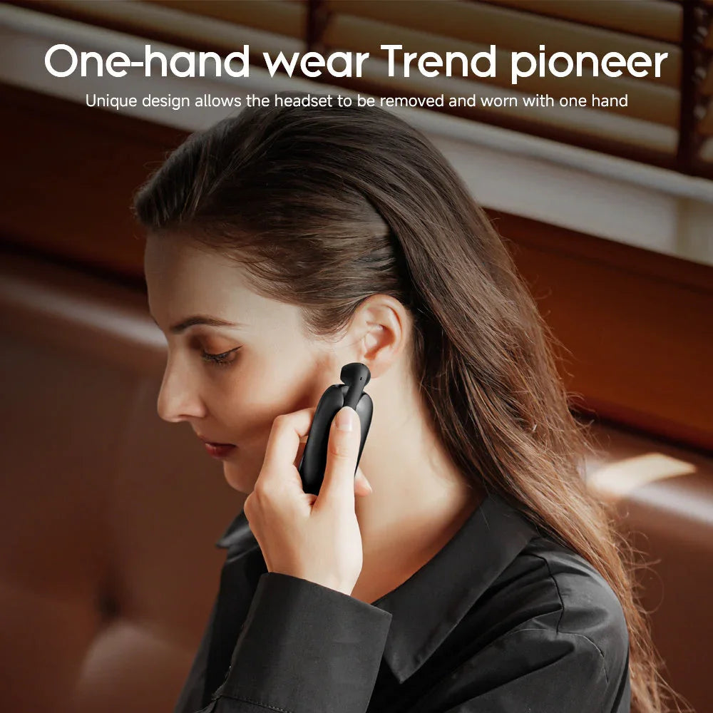 Bluetooth Headset - High Sound Quality Wireless Binaural Mini In-ear Sports Noise Cancellation CJ