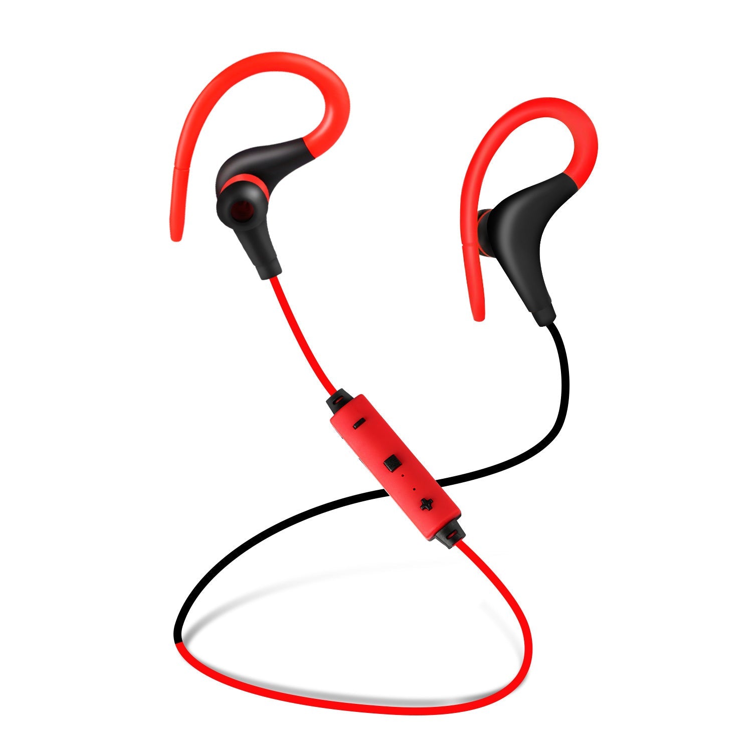 Wireless Headsets V4.1 Sport In Ear Stereo Headphones Sweatproof Noise Canceling Earphones Back Headphone With Mic Handsfree For Running Hiking Travel CJ
