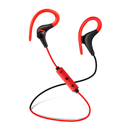 Wireless Headsets V4.1 Sport In Ear Stereo Headphones Sweatproof Noise Canceling Earphones Back Headphone With Mic Handsfree For Running Hiking Travel CJ