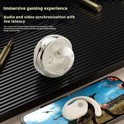 AI Translation Small Coconut Ball Wireless Bluetooth Headset Ear-mounted Headset CJ