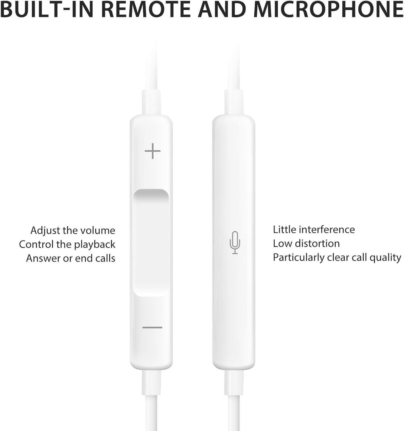 Lightning In-ear Headphones For IPhone14,13,12,11,7,8 Plus, XS, With Lightning Connector, IPhone Wired Earbuds, Built-in Remote Control To Control Music, Calls, And Volume CJ