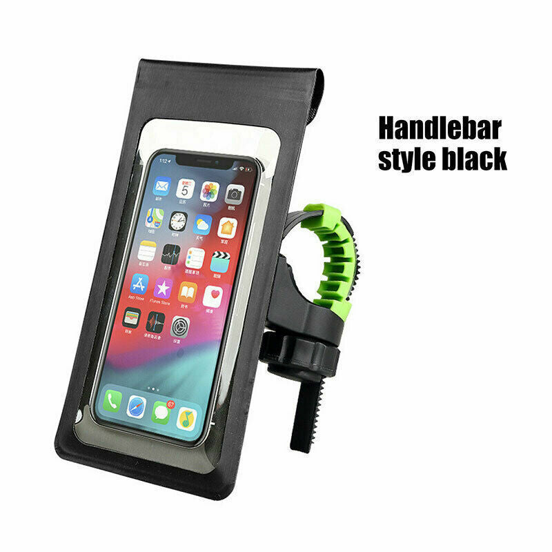 Bicycle Motor Bike 360 Waterproof Phone Case Mount Holder For All Mobile Phones CJ