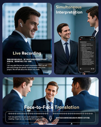 AI Language Translation Earbuds Lumivra