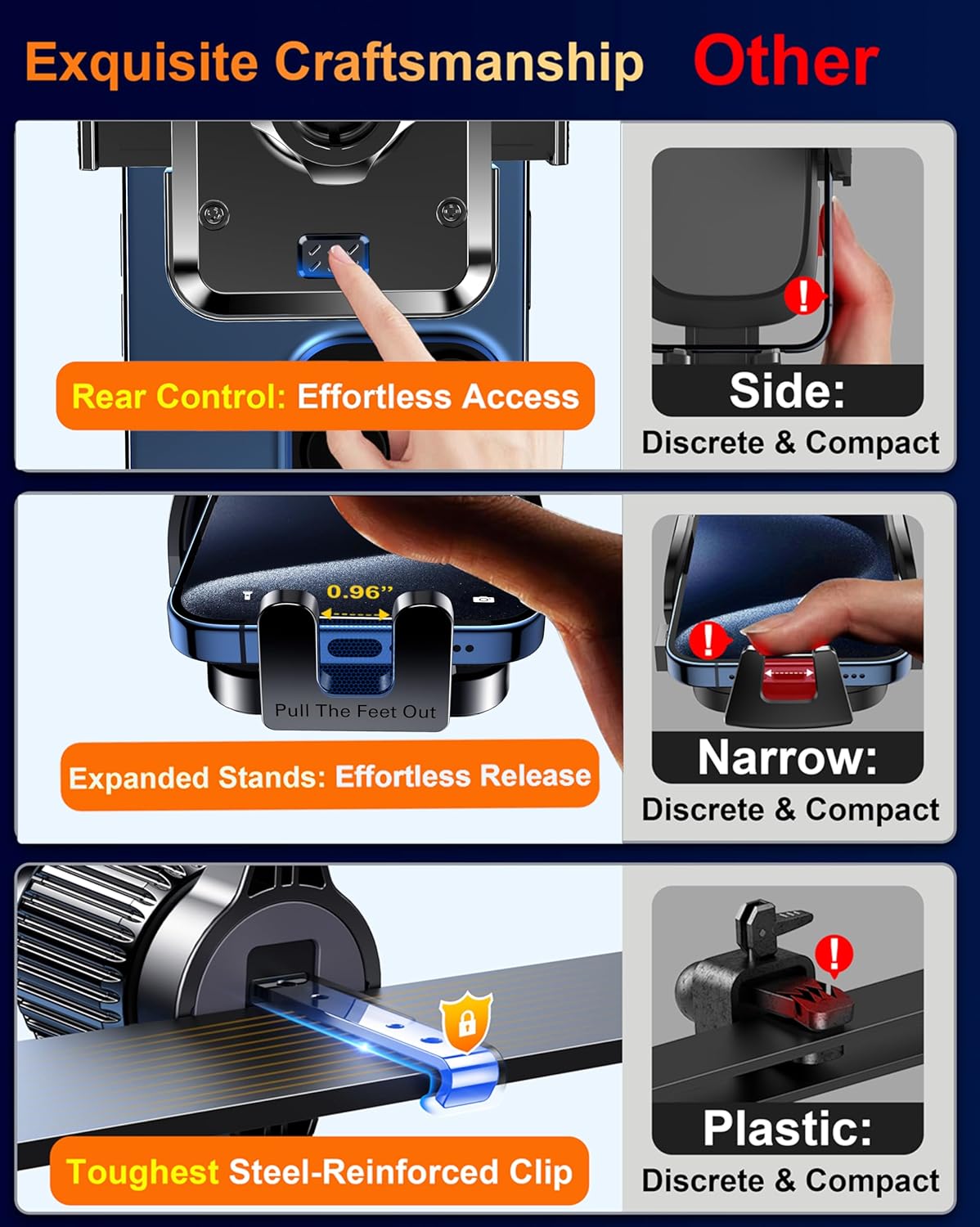 Phone Holder for Car Lumivra