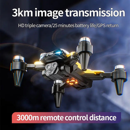 M5 Drone, High-definition Professional Aerial Photography, 8K Clear Picture Quality, Rotation Aerial Photography, Foldable 4-axis Aircraft, Strong Stability CJ