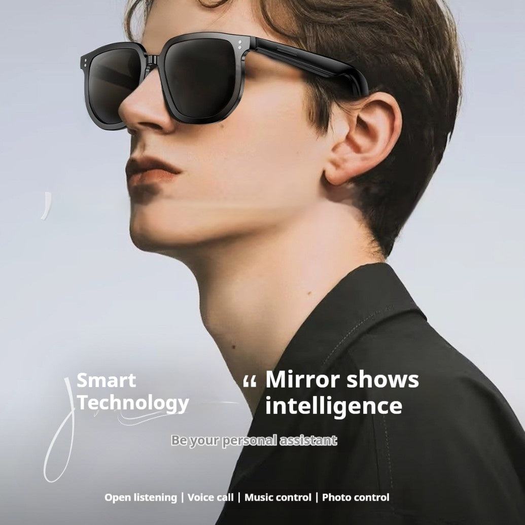 AI Smart Glasses Call Wireless Bluetooth Audio Sunglasses CJ