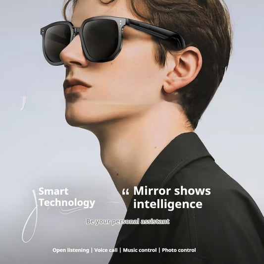 AI Smart Glasses Call Wireless Bluetooth Audio Sunglasses CJ