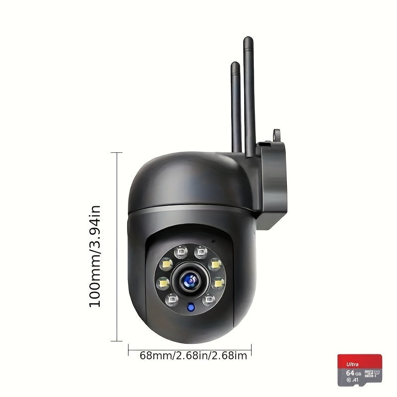 360  Wireless Camera Outdoor WiFi Night Vision Cam HD 1080P Home Security System CJ