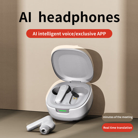 AI Intelligent Multi-language Wireless In-ear Binaural Translation CJ