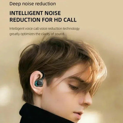 New Bluetooth 5.1 Headset Wireless Earbuds Earphones Stereo Headphones Ear Hook Trendsi