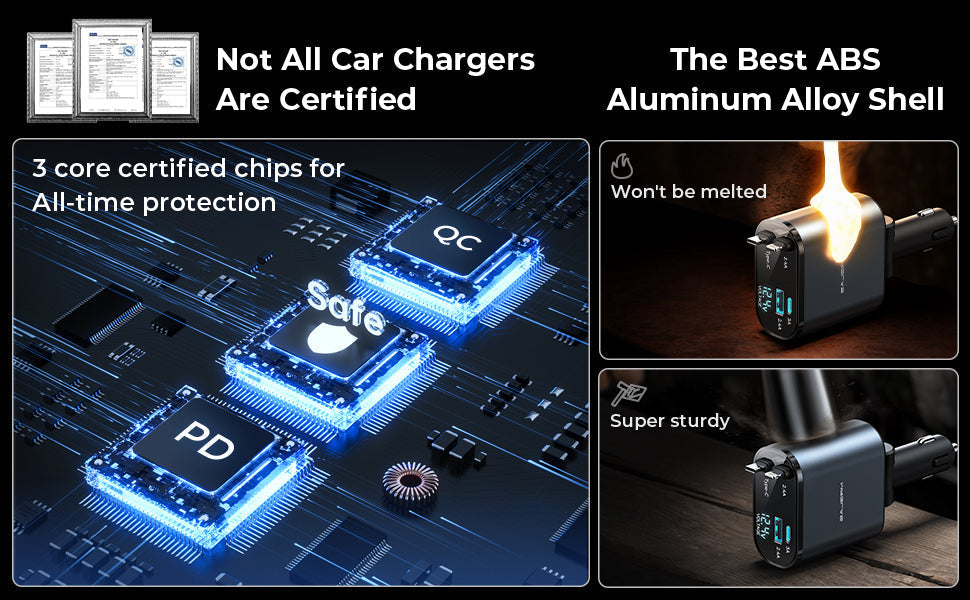 4 in 1 Retractable Charger JK MART