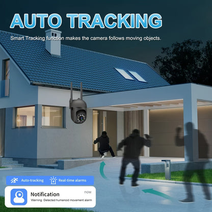 360  Wireless Camera Outdoor WiFi Night Vision Cam HD 1080P Home Security System CJ